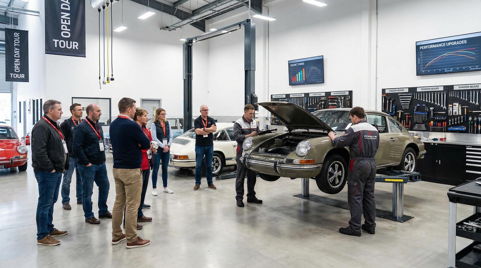 反差修车改装工坊参观视频