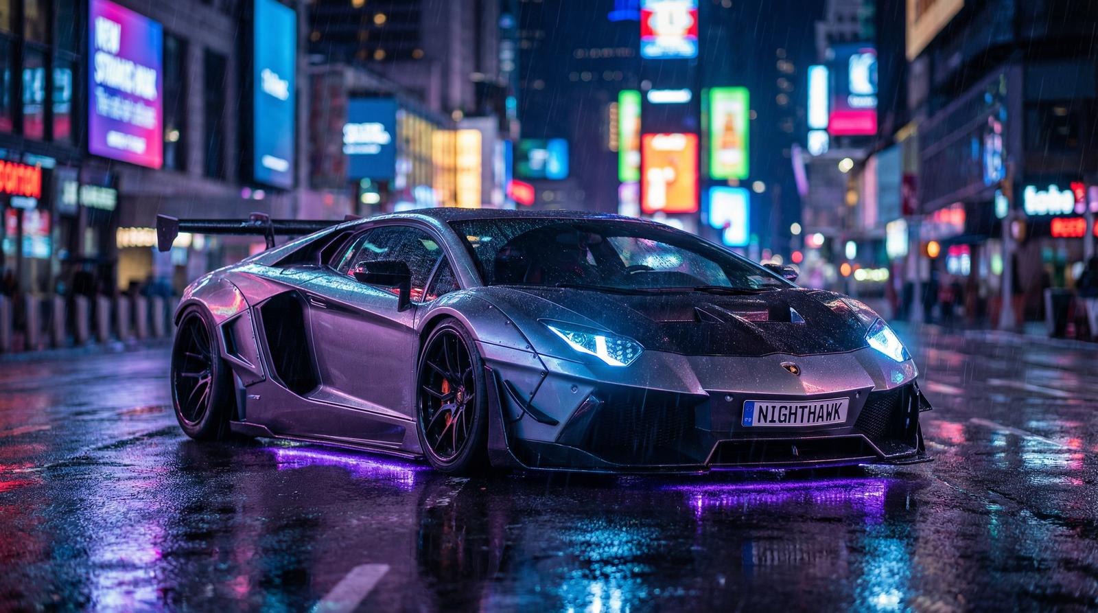 反差改装跑车视频